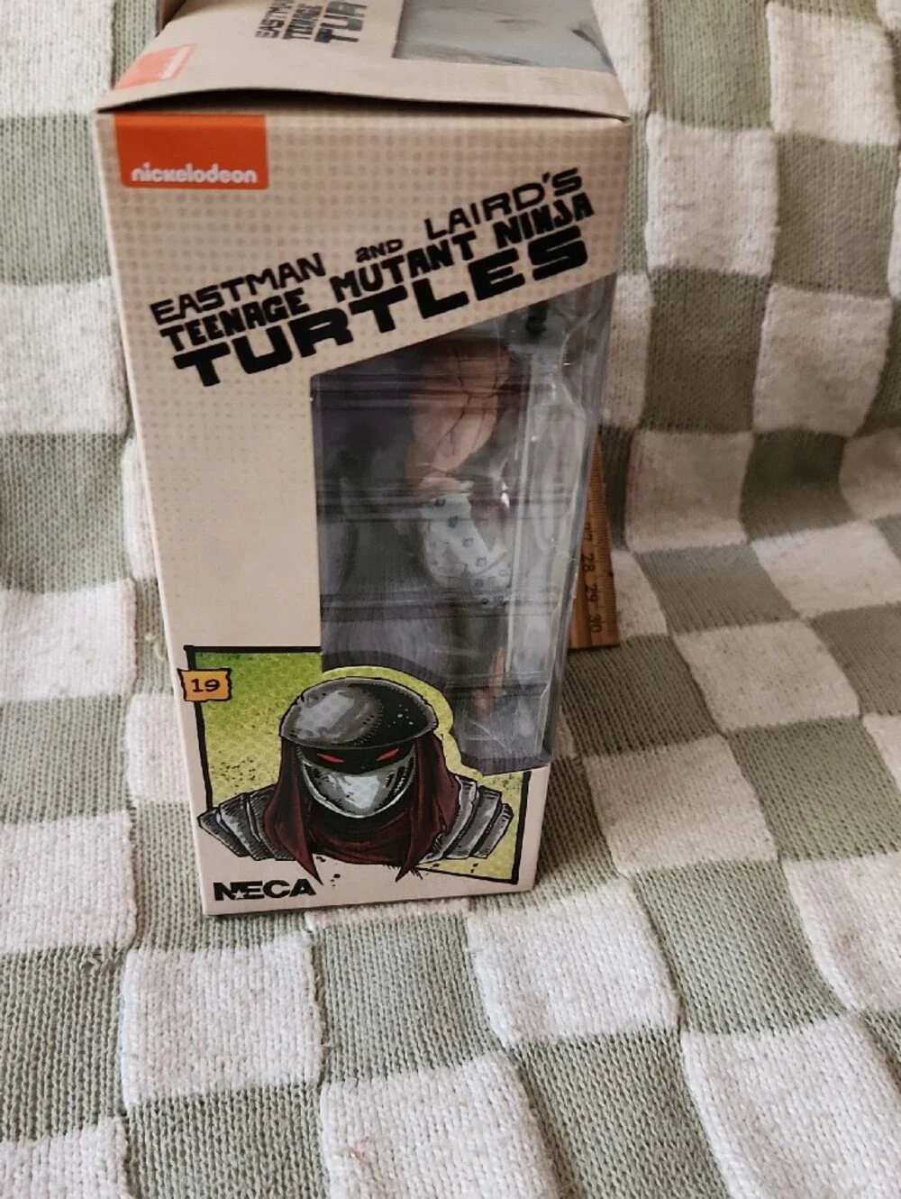 NECA TMNT Foot Enforcer Action Figure - Maroon & Gray